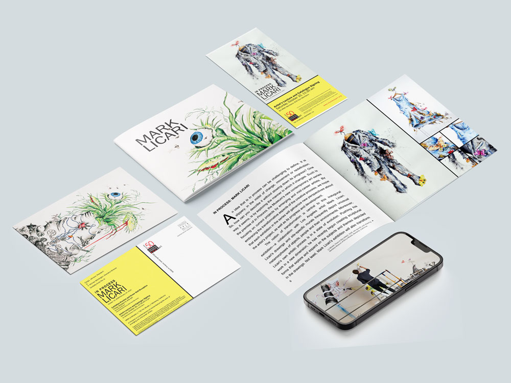 Mark Licari exhibition items